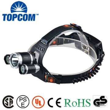 3XT6 LED 8000LM 18650 Rechargeable Ultra Bright 3 T6 LED Headlamp